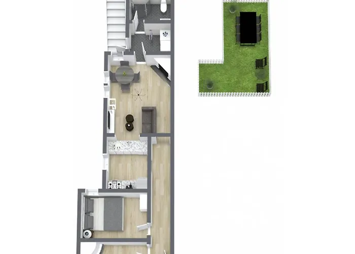 Appartement met Twee Slaapkamers